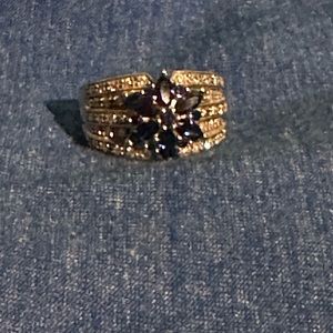 Diamonique ring size 7